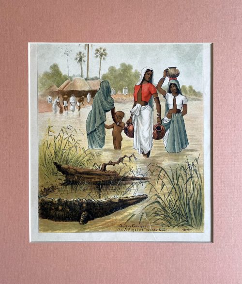 Seventeen Caricatures from  sketches of Indian life