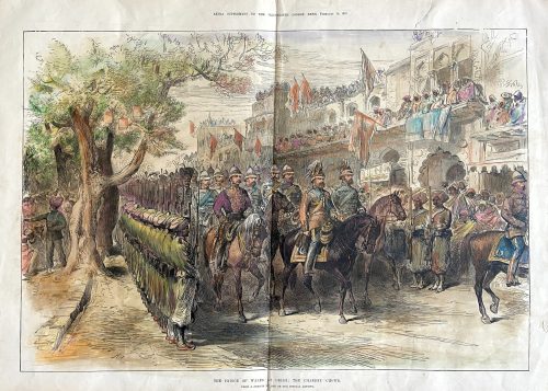 The Prince of Wales At Delhi:  The Chandi Chowk